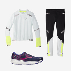 Brooks Ghost women's outfit