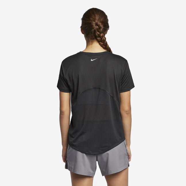 por inadvertencia Nathaniel Ward Blanco Camiseta mujer Nike Miler Top RUNKD online running store