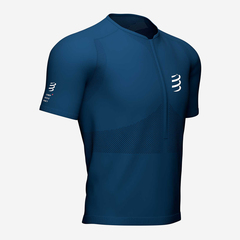 Camiseta Compressport Trail Half Zip Fitted SS Top