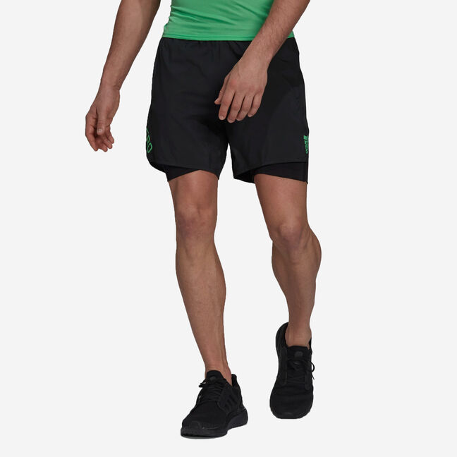 adizero two in one shorts