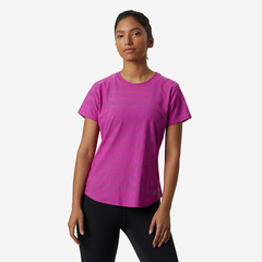 Camiseta mujer New Balance Q Speed Jacquard
