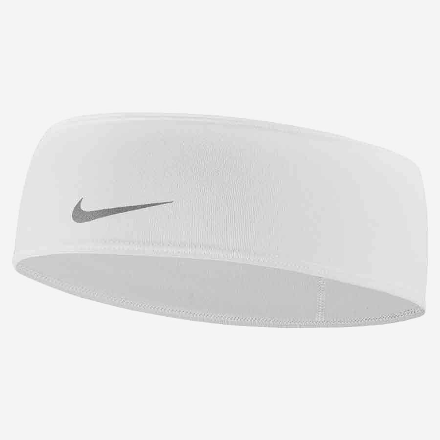 white nike head band