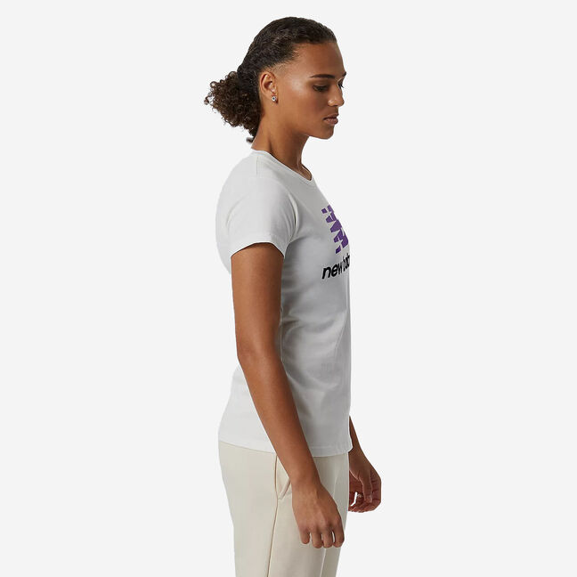 women online running Tee store Logo Balance RUNKD Essentials t-shirt Stacked New