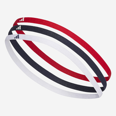Adidas 3-Stück elastisches Stirnband