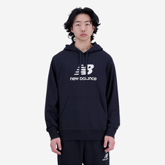 Felpa New Balance Essentials Stacked Logo French Terry Hoodie 2023
