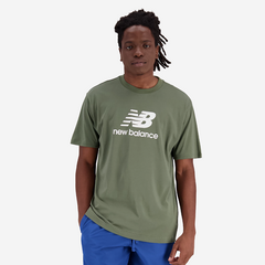 T-Shirt New Balance Essentials Stacked Logo Cotton