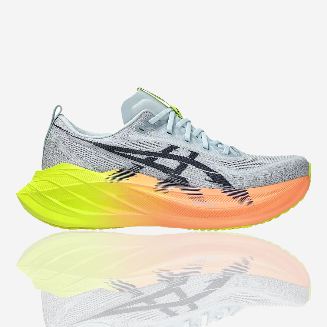 【美品】ASICS SUPERBLAST 2／27cm Asics Superblast 2 Greyish Purple/Coral Reef