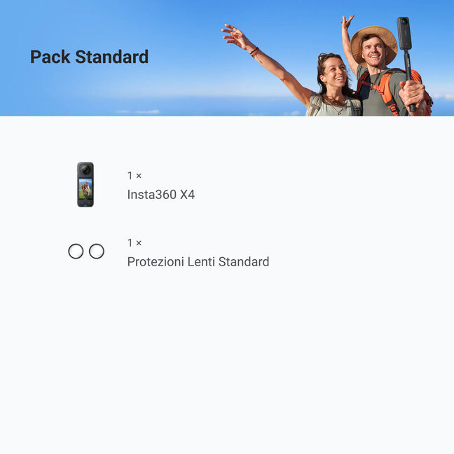 Protezioni Lenti Per Insta360 X4 - Standard, Rimovibili, Anti Graffi E Polvere - Foto 13